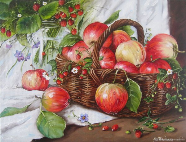 «Яблоки и цветы» (1895/1896)
