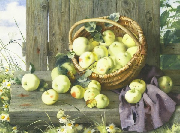 Елена Базанова натюрморт живопись.