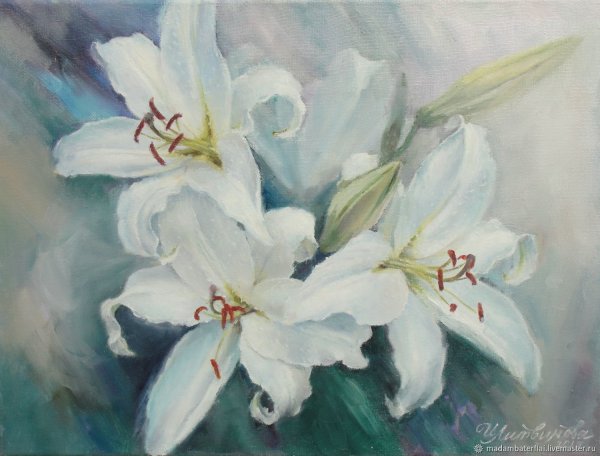 Заруба художник Лилия белая