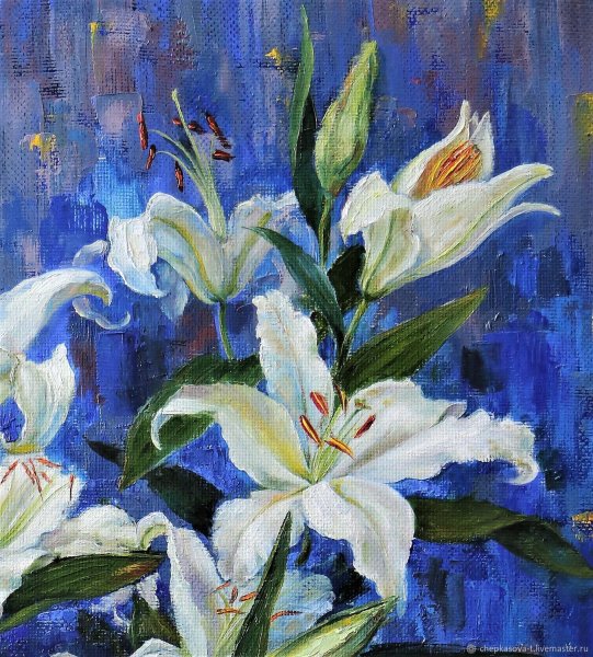 Белая Лилия в живописи