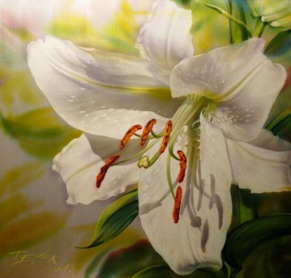 Елена Тенер роспись по шелку