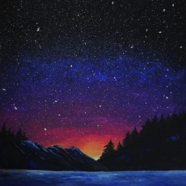 Картина Звёздное небо