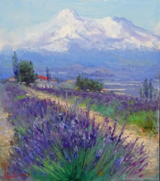 Пейзаж в стиле Прованс