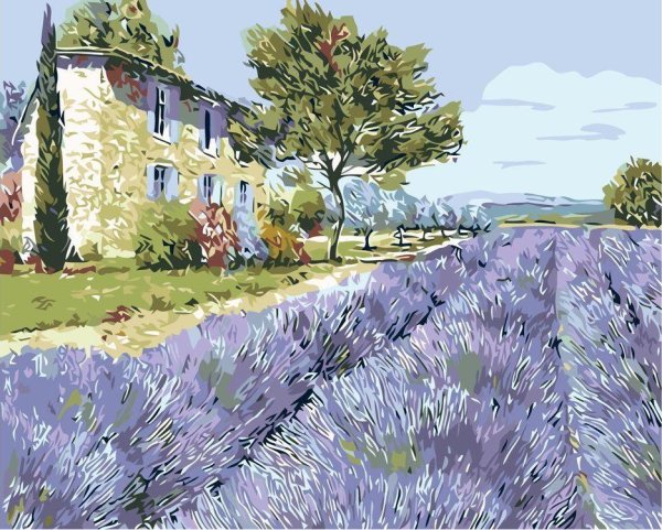 Домик в Провансе картина Дарчук