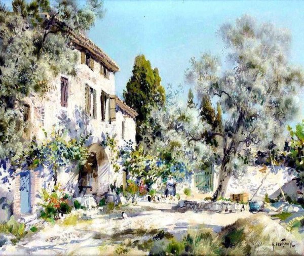 Жан Марк Янячик Лавандовое поле