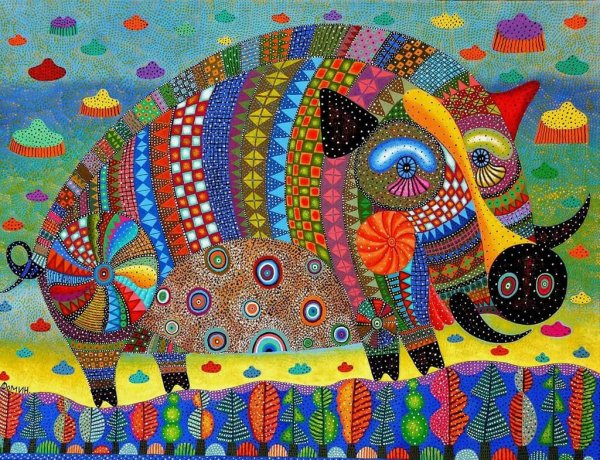 Живопись из лоскутков