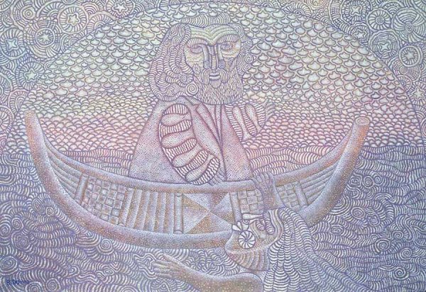 Подпись художника Владимира Фомина