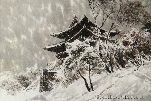 Японская Монохромная живопись