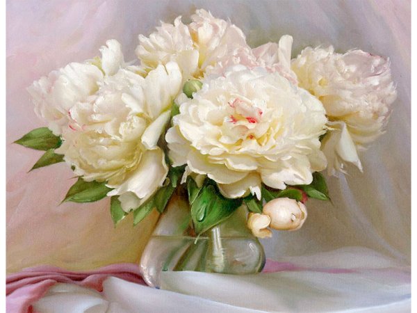 Живопись художник Игорь Бузин пионы