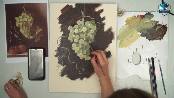 Живопись маслом Ильина