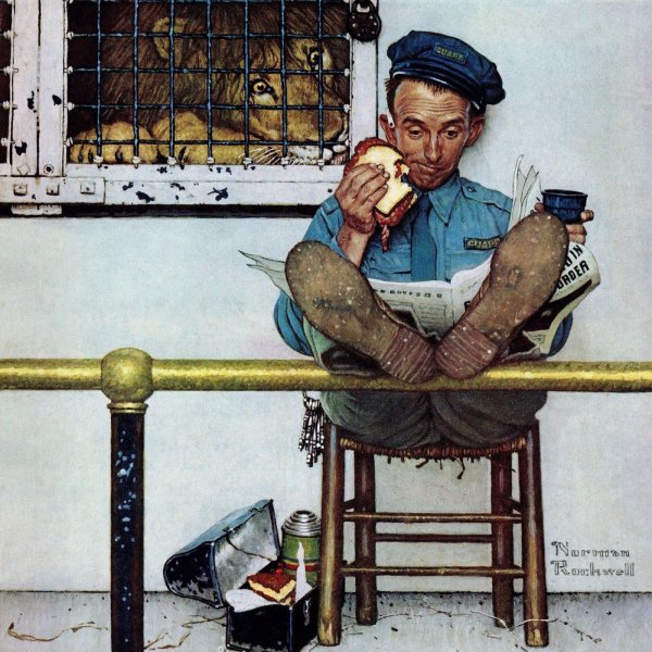 Норман Роквелл the Scoutmaster