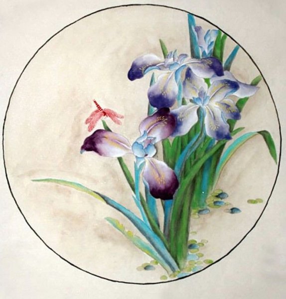 Огата Корин ирисы