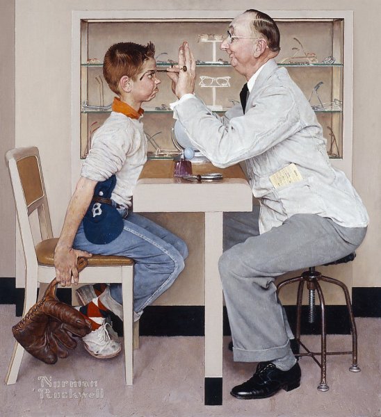 Американский художник Норман Роквелл / Norman Rockwell (1894-1978)
