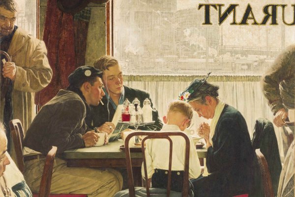 Американский художник Норман Роквелл