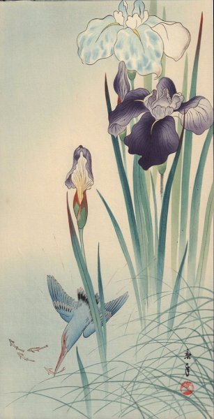 Ирисы в японском искусстве