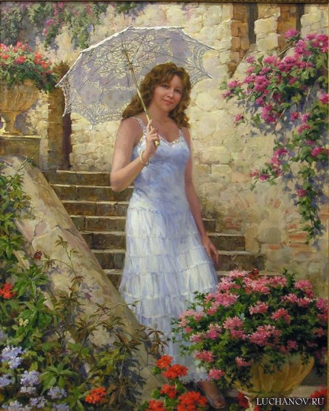 Художница Полина Лучанова