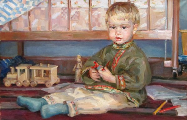 Лучанова Полина живопись