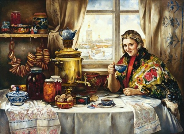 Художник Полина Лучанова картины