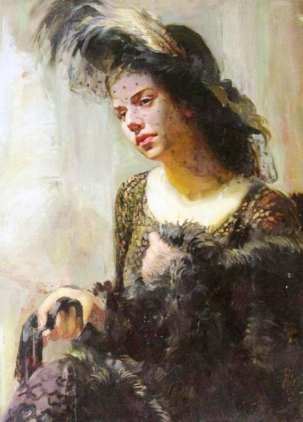 Художник Лучанова Полина чаепитие