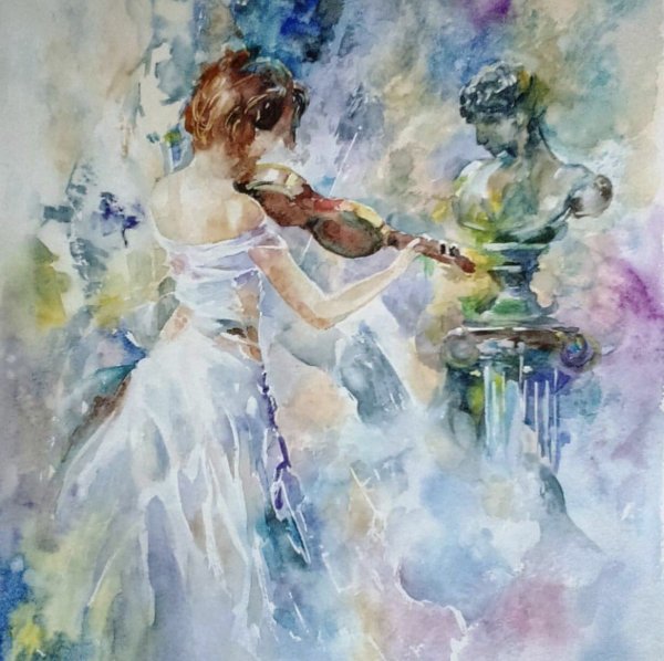 Виллем Хайенраетс живопись.акварель