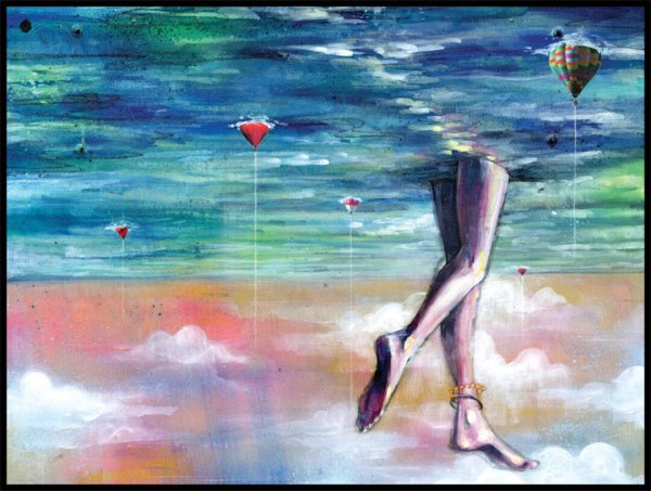 В воздухе картина Автор