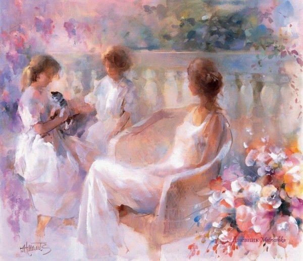 Акварель Вильям хенритс