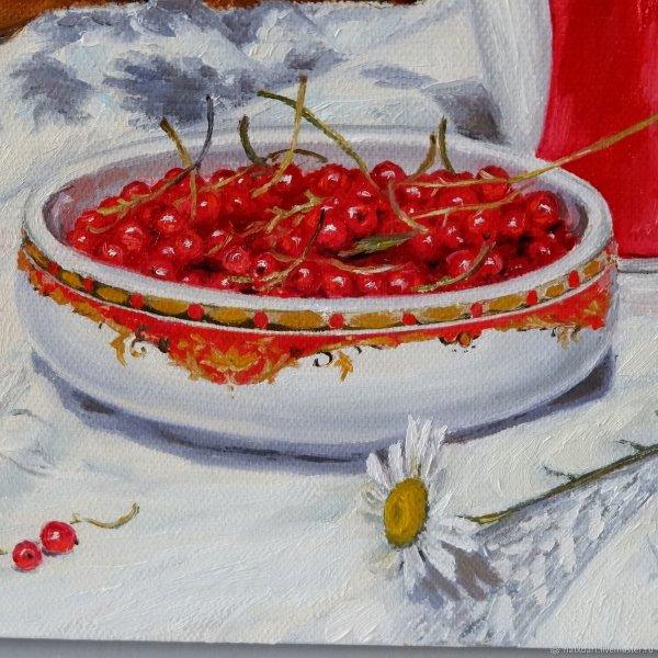 Игорь Сапунов многослойная живопись смородина