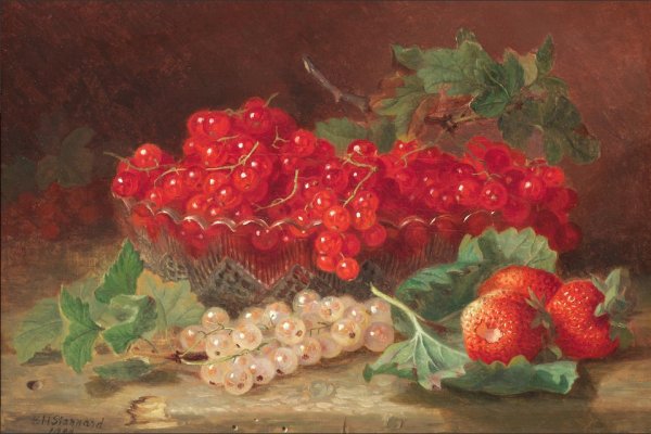 Смородина в живописи