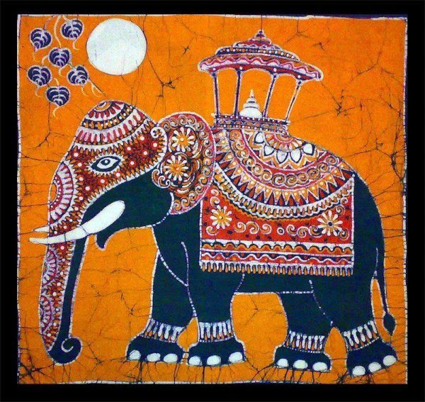 Искусство Индии батик