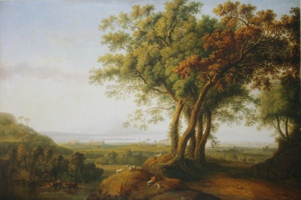 Итальянский пейзаж Матвеев 1806