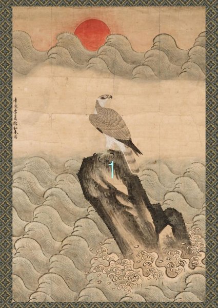 Минхва корейская живопись тигр