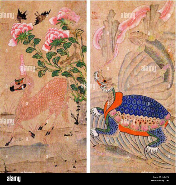 Японские Гравюры животные