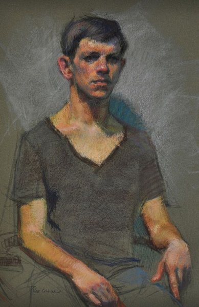 Портрет полуфигура живопись художников