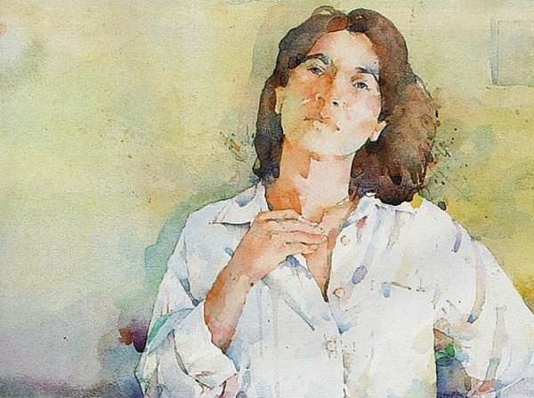 Полуфигура человека Академическая живопись