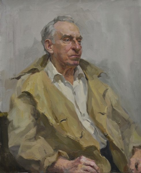 Натурщик живопись Репина