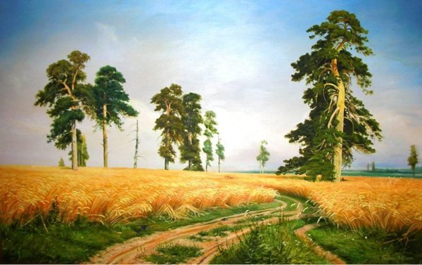 Иван Шишкин рожь 1878