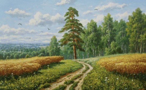 Шишкин Золотая рожь