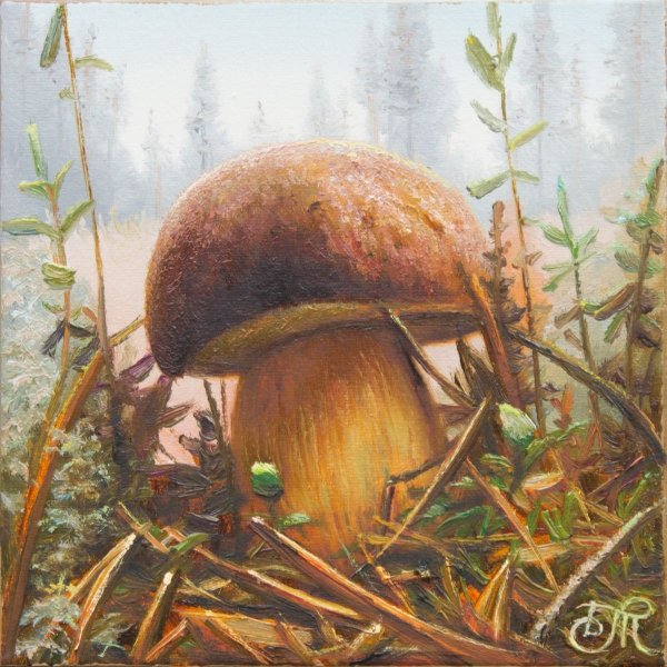Грибы в живописи