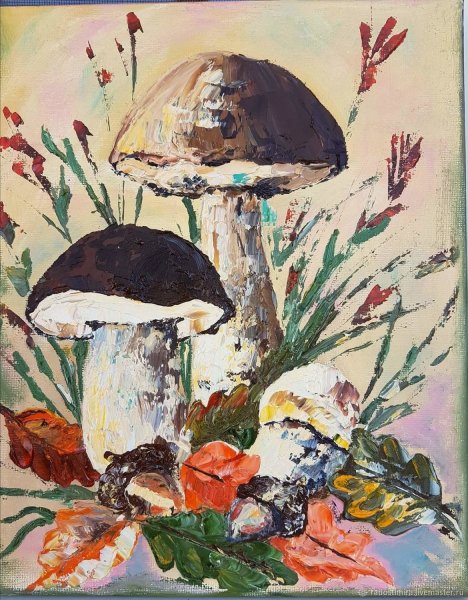 Грибы в живописи