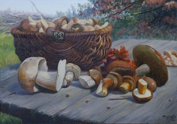 Корабельников художник грибы