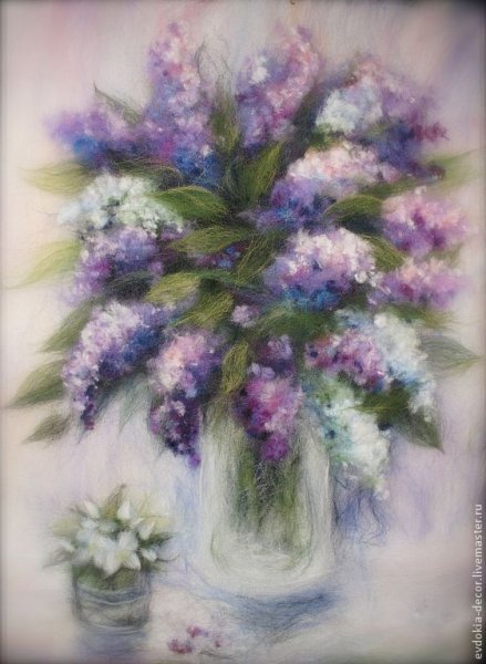 Шерстяная акварель Эммы Пшеничниковой