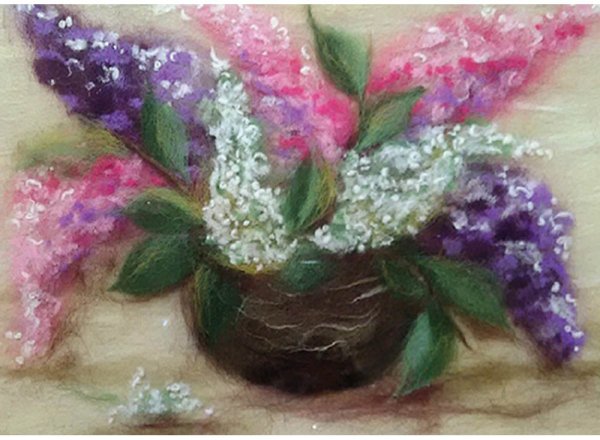 Шерстяная акварель Марина Аскерова