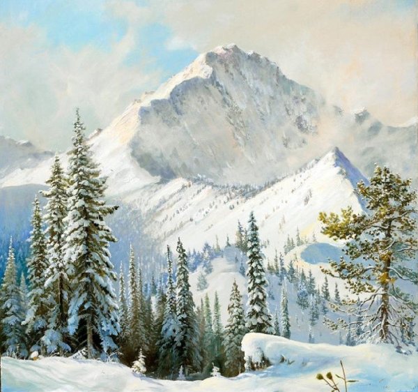 Художник Юрий Алексеев Байкальск