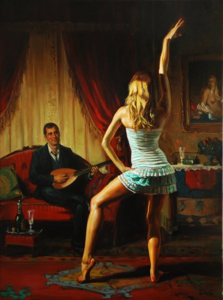 Венгерский художник Ласло Гулис