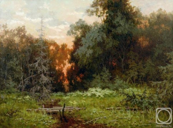 Живопись пейзаж Демин Сергей