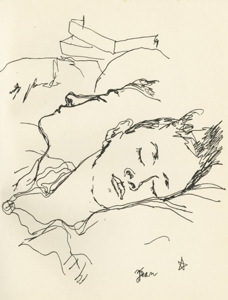 Жан Кокто рисунки Графика