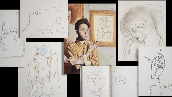 Жан Кокто рисунки