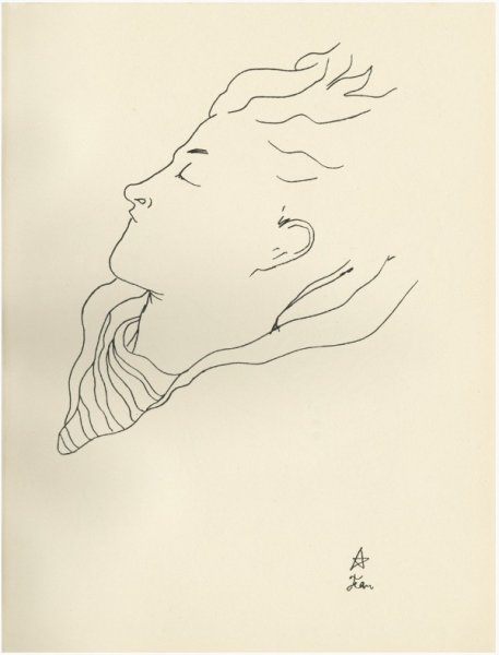 Жан Кокто Графика