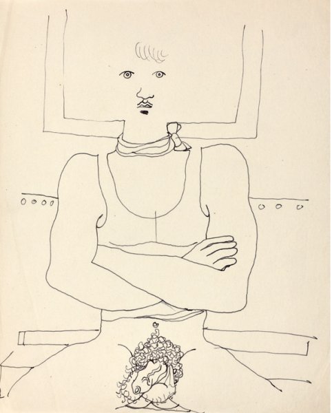 Жан Кокто рисунки