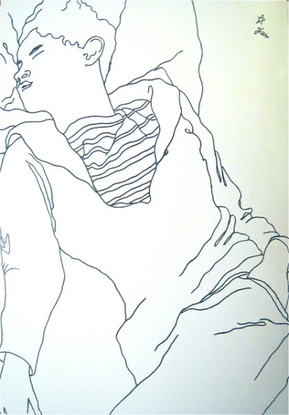 Жан Кокто рисунки